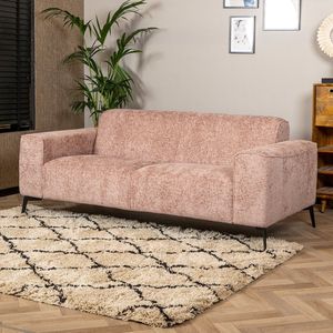 Bronx71 - Bank - Vegas - Roze - Stof - Chenille