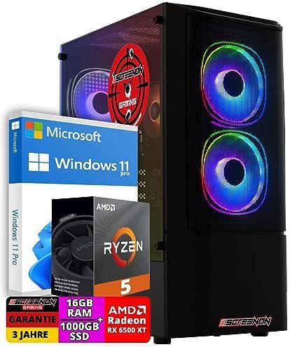 ScreenON - Ryzen 5 5600G - 1TB M.2 - RX 6500XT - GamePC.A40118 - WiFi