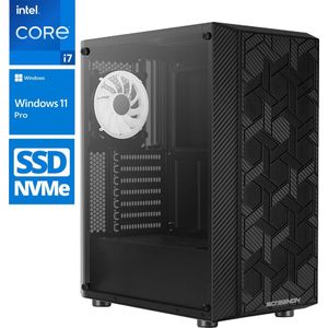 Intel Compleet PC | Intel Core i7 | 16 GB DDR4 | 500 GB SSD | Windows 11 Pro