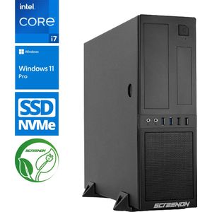 Intel Compleet PC | Intel Core i7 | 32 GB DDR4 | 1 TB SSD | Windows 11 Pro + WiFi & Bluetooth