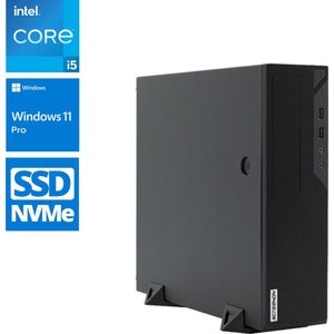 Intel Compleet PC | Intel Core i5 | 16 GB DDR4 | 1 TB SSD - NVMe | Windows 11 Pro + WiFi & Bluetooth