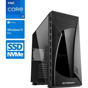 ScreenON - Creator - Intel Core i7 - 1TB NVMe SSD + 4TB HDD - 32GB RAM - RTX 3060 - MultimediaPC.M732022 - Wifi & Bluetooth - Cardreader & Blu-Ray Speler