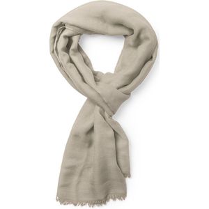 Sjaaltje - omslagdoek - sjaals dames en heren - sjaaltje beige