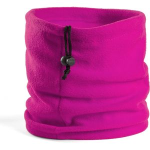 Colsjaal - Muts - Nekwarmer - Sjaal - Winter - 2-in-1 - Dames - Heren - Fleece - roze