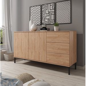 Meubella - Dressoir Queen - Eiken - 150 cm