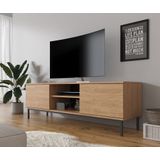 Meubella - TV-Meubel Queen - Eiken - 150 cm