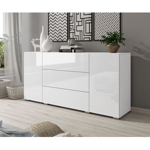 Meubella - Dressoir Bonzo - Wit - 150 cm