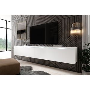 Meubella - TV-Meubel Dixon - Mat Wit - 180 cm