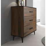 Commode Frey - Donker eiken - 91 cm