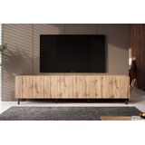 Meubella - TV-Meubel Vintar - Eiken - 200 cm