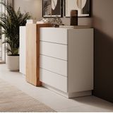 Commode Three - Wit - Eiken - 160 cm