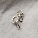 Karma - Dames Creolen - Zilver - 925 Sterling Silver