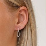 Karma - Dames Creolen - Zilver - 925 Sterling Silver