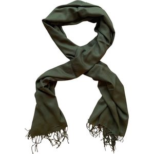 Premium kwaliteit dames sjaal / Wintersjaal / lange sjaal - Leger Groen