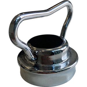 Tryco - Reserve Dop - Geschikt voor Aluminium Bedkruik - Verchroomd