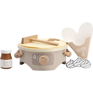Pannenkoeken Met Banaan Op Een Wegwerpplaat Van Chinet En Wegwerpmessen Hout Wegwerpblad Houten Wegwerpbestek Tafel Donkere 265493046