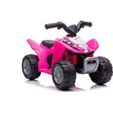 Eco Toys - Honda Elektrische Kinderquad - Roze - Met Claxon & Gas Pedaal - Snelheid 2,8 km/u - Vanaf 18 Maanden - Max. 25 kg