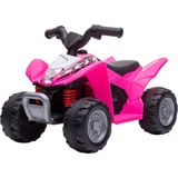 Eco Toys - Honda Elektrische Kinderquad - Roze - Met Claxon & Gas Pedaal - Snelheid 2,8 km/u - Vanaf 18 Maanden - Max. 25 kg