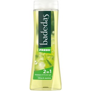 Badedas - Shampoo & Showergel Fresh - 2-in-1 - 600ml - Citrus & Jasmijn