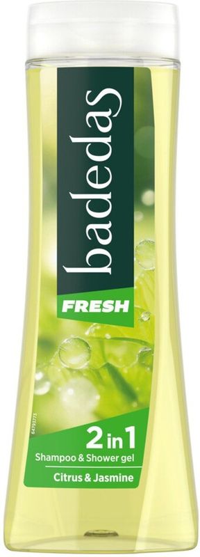 Badedas - Shampoo & Showergel Fresh - 2-in-1 - 600ml - Citrus & Jasmijn