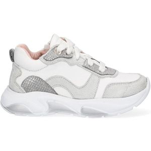 Twins - Soof Swing - Sneakers - Wit - Wijdte 2,5