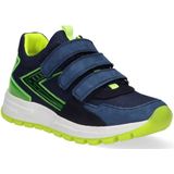 TrackStyle - 322317 - Lage Schoenen - Blauw - Leer/Nubuck - Rubber Zool