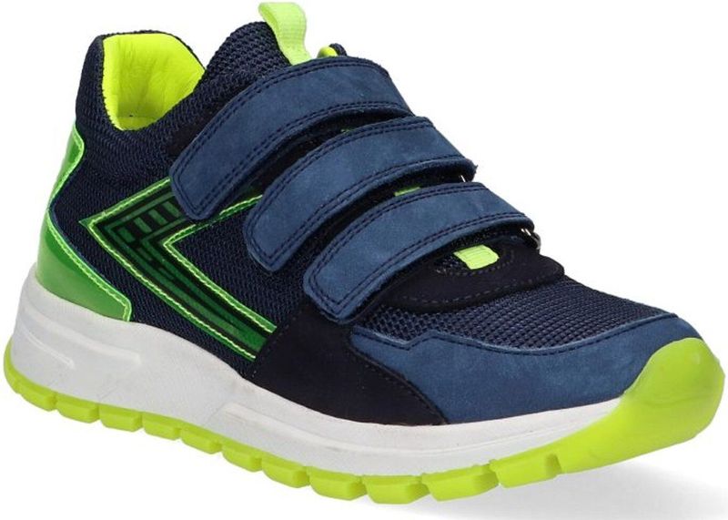 TrackStyle - 322317 - Lage Schoenen - Blauw - Leer/Nubuck - Rubber Zool