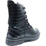 Twins - 322630 - Veterschoenen - Black - Leer