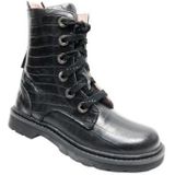 Twins - 322630 - Veterschoenen - Black - Leer