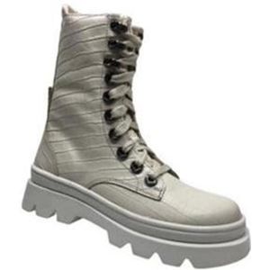 Twins - 322676 Veterschoenen - Offwhite - Leer