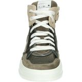 Twins 322701-689W5 meisjes veterboots zwart