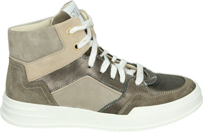 Twins 322701-689W5 meisjes veterboots zwart