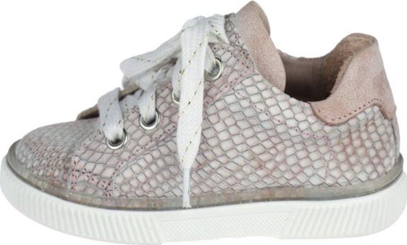 Twins - Mila Maan - Sneakers - Rose - Leer - Reptielprint