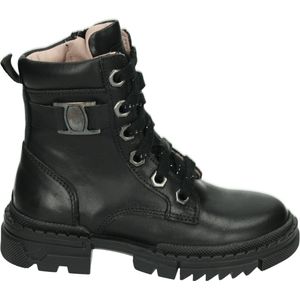 Twins 323624-589W2 meisjes veterboots zwart