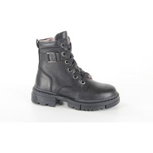 Twins 323624-589W5 meisjes veterboots zwart