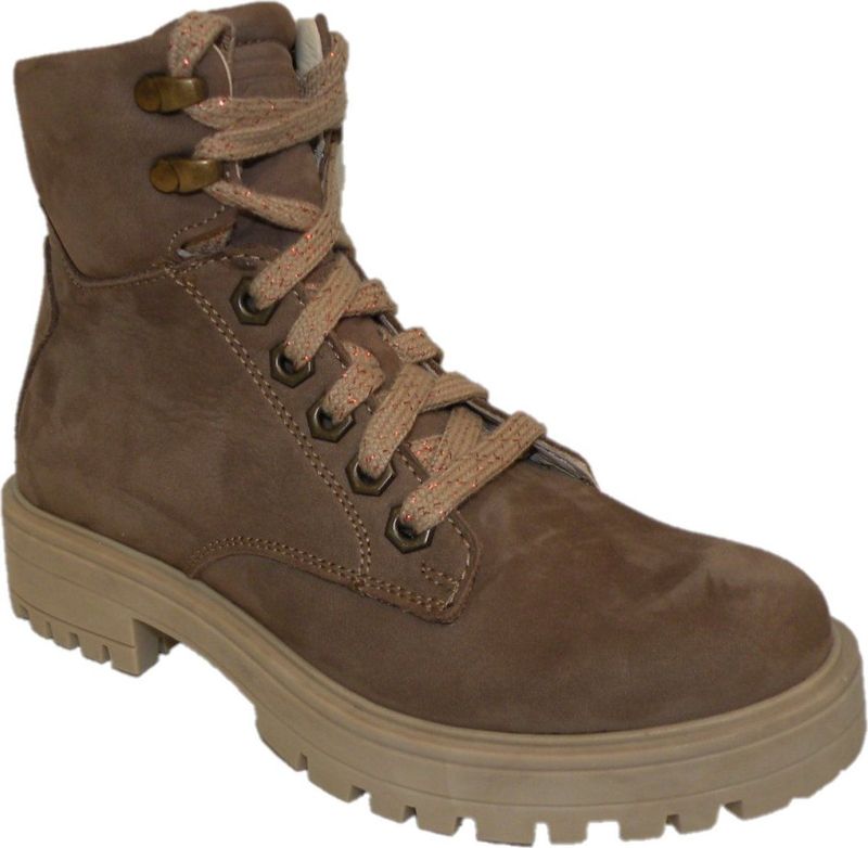 Twins - 323685 - Veterschoenen - Leer - Meisjes - Wijdte 3,5