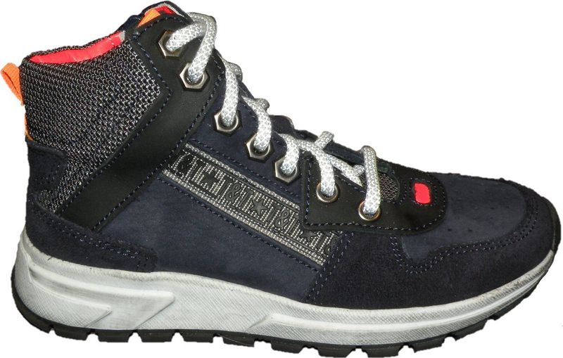 Trackstyle - Paulus Pijl - Veterboots - Donkerblauw - Nubuck, Leer, Mesh, Rubber