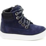 Track Style - 323801 - Veterschoenen - Dark Blue - Leer