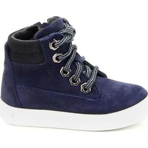 Track Style - 323801 - Veterschoenen - Dark Blue - Leer