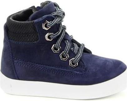 Track Style - 323801 - Veterschoenen - Dark Blue - Leer
