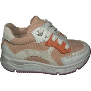 Twins - Vela Venus - Lage Sneaker - Roze - Leder - Uitneembaar Voetbed