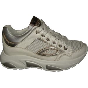 Twins - 324157 Sneakers - Leer - Wijdte 3,5 - Meisjes