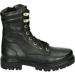 Twins - Tiffany Tev - Veterboots - Zwart - Leer