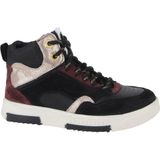 Twins 324700-189W5 meisjes veterboots zwart