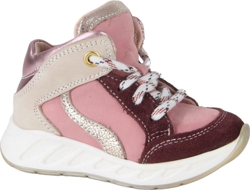 Twins - 324600-172W2 - Veterboots - Rood - Suède - Rubber Zool