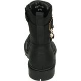 Twins - 324673 HANA - Half-Hoog - Zwart - Glad Leer - Rubber Zool