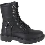 Twins 324674-589W5 meisjes veterboots zwart