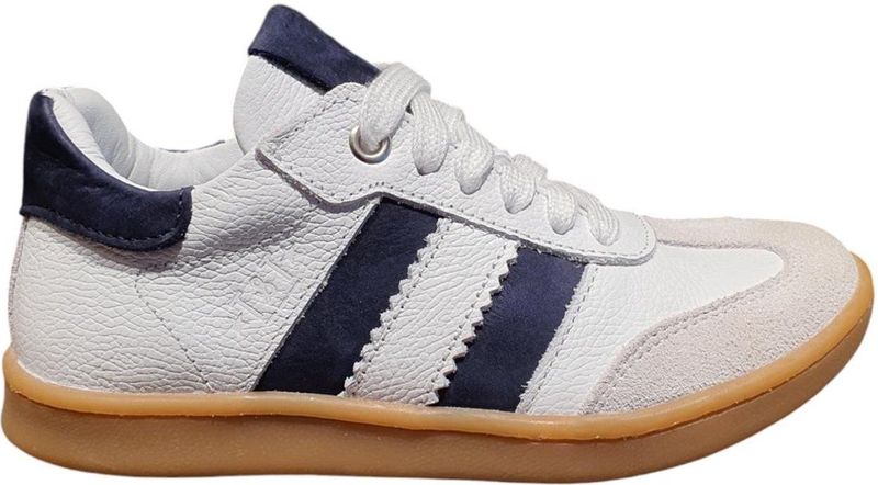 Twins - Dida - Lage Sneaker - Wit - Leder