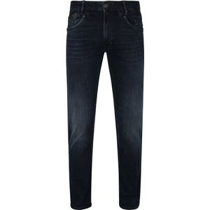 PME Legend Commander Jeans Blauw Zwart Heren Regular fit