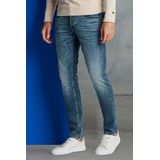 Cast Iron - Riser Jeans ATB Blauw - Heren Slim-fit